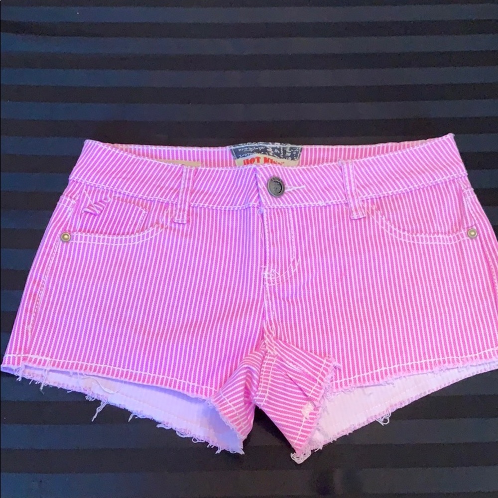 Hot Kiss Juniors Striped Shorts